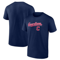 Cleveland Guardians Team Lockup T-Shirt - MLB T-shirts