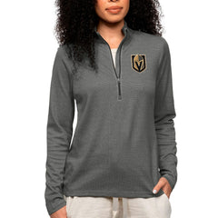 Vegas Golden Knights Antigua Women's Epic Quarter-Zip Pullover Top - NHL Pullover