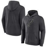 Charcoal San Antonio Spurs Logo Pullover Hoodie | NBA
