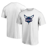 White Charlotte Hornets Logo T-Shirt | NBA