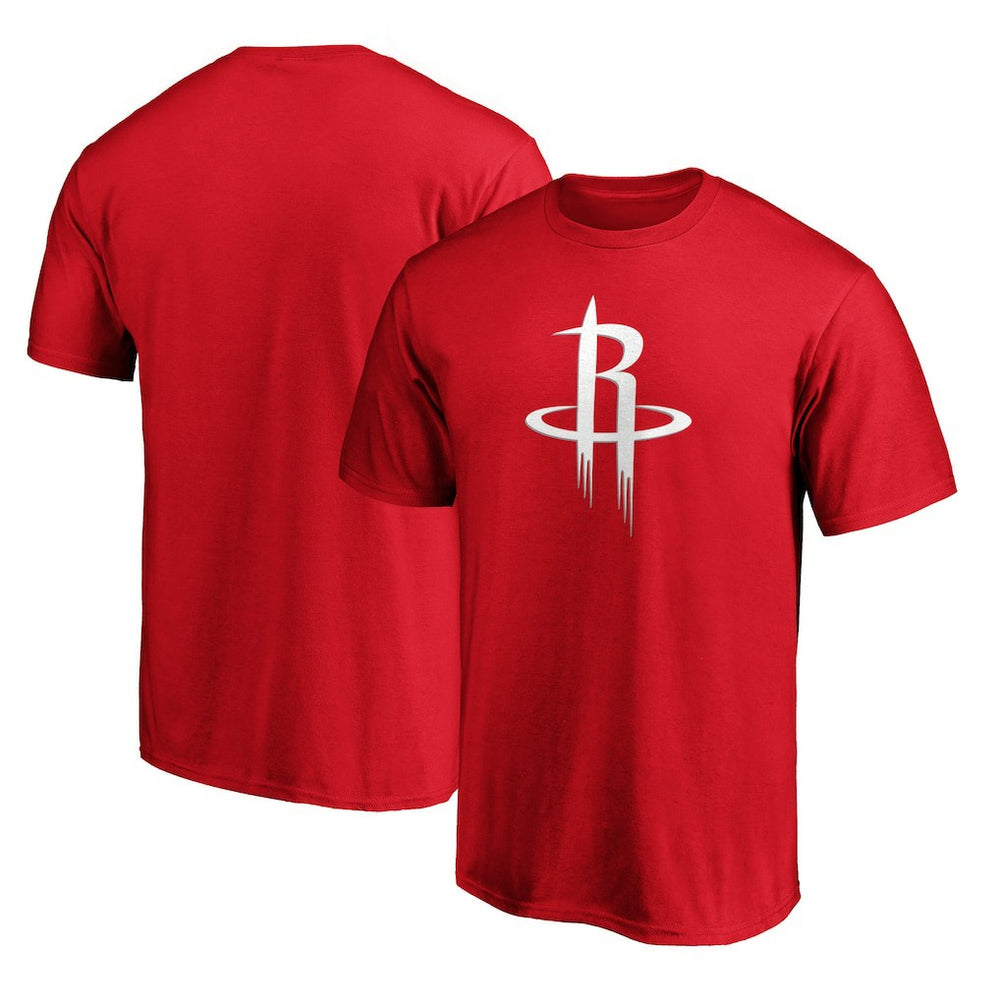 Red Houston Rockets Logo T-Shirt | NBA