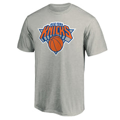 Heather Gray New York Knicks Logo T-Shirt | NBA