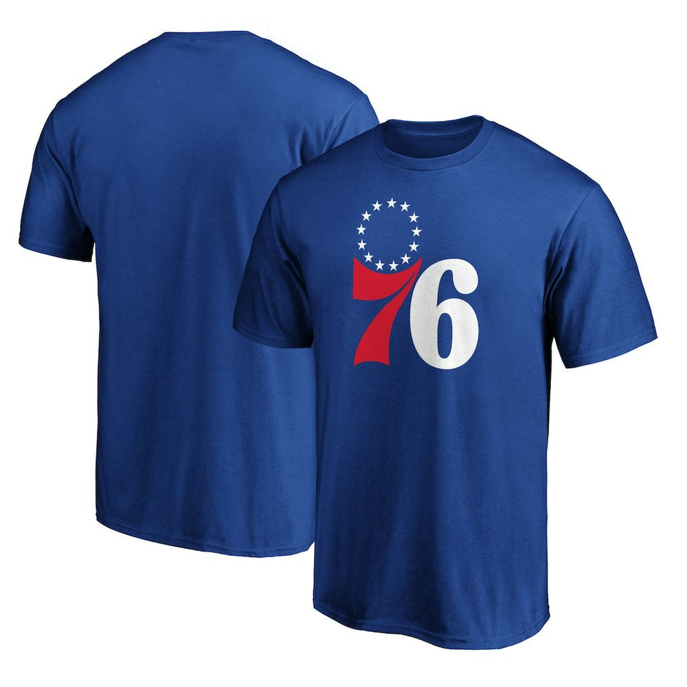Royal Philadelphia 76ers Logo T-Shirt | NBA