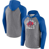 Buffalo Bills Favorite Arch Raglan Pullover Hoodie | NFL Outlet