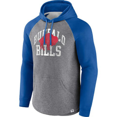 Buffalo Bills Favorite Arch Raglan Pullover Hoodie | NFL Outlet