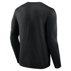 New York Jets Helmet Platform Long Sleeve T-Shirt | NFL Sale