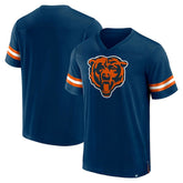 Chicago Bears Jersey Tackle V-Neck T-Shirt | NFL Hot
