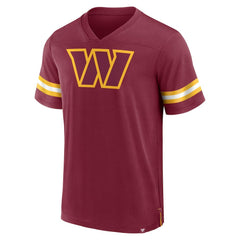 Washington Commanders Jersey Tackle V-Neck T-Shirt | NFL Sale