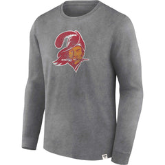 Tampa Bay Buccaneers Washed Primary Long Sleeve T-Shirt | NFL Hot