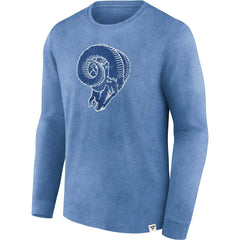 Los Angeles Rams Washed Primary Long Sleeve T-Shirt | NFL New