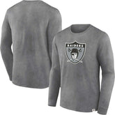 Las Vegas Raiders Washed Primary Long Sleeve T-Shirt | NFL US
