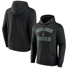 Black Black Victory Arch Pullover Hoodie | NBA