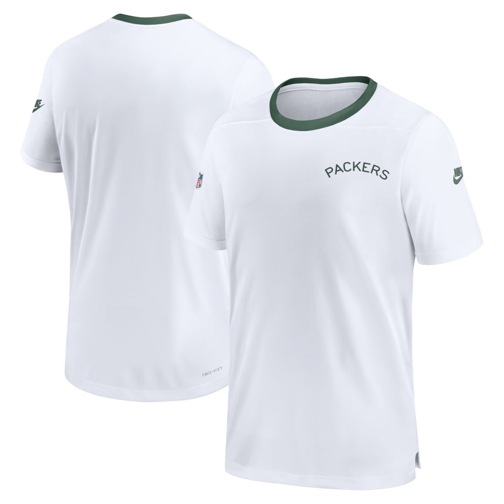 Green Bay Packers Men's Sideline Coaches Alternate Performance T-Shirt | NFL Hot