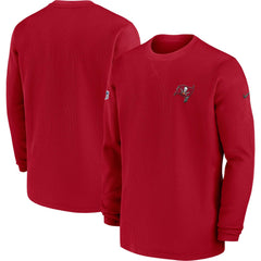 Tampa Bay Buccaneers 2023 Sideline Throwback Heavy Brushed Waffle Long Sleeve Top | NFL US