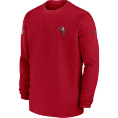 Tampa Bay Buccaneers 2023 Sideline Throwback Heavy Brushed Waffle Long Sleeve Top | NFL US