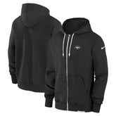 New York Jets Sideline Performance Full-Zip Hoodie Sweatshirt | NFL On sale
