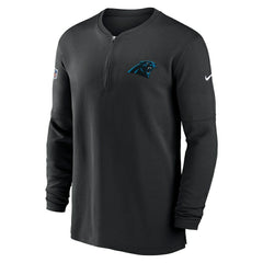 Carolina Panthers 2023 Sideline Performance Long Sleeve Tri-Blend Quarter-Zip Top | NFL Near me