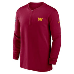 Washington Commanders 2023 Sideline Performance Long Sleeve Tri-Blend Quarter-Zip Top | NFL Online