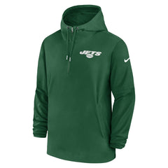 New York Jets Sideline Half-Zip Hoodie | NFL Online