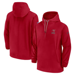 Tampa Bay Buccaneers Sideline Half-Zip Hoodie | NFL On sale