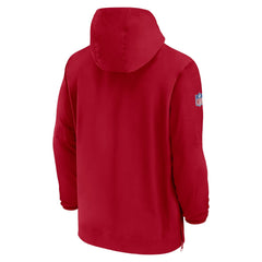Tampa Bay Buccaneers Sideline Half-Zip Hoodie | NFL On sale