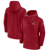 Arizona Cardinals Sideline Half-Zip Hoodie | NFL Near me