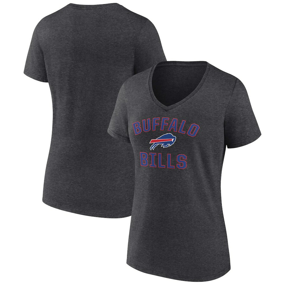 Buffalo Bills Women's Victory Arch Team V-Neck T-Shirt | NFL Sale