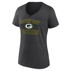 Green Bay Packers Women's Victory Arch Team V-Neck T-Shirt | NFL Sale