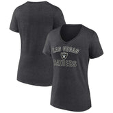 Las Vegas Raiders Women's Victory Arch Team V-Neck T-Shirt | NFL Hot