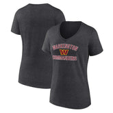 Washington Commanders Women's Victory Arch Team V-Neck T-Shirt | NFL New