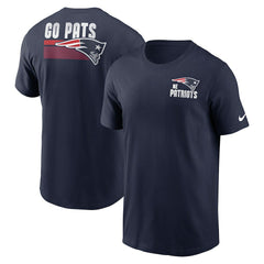 New England Patriots Blitz Essential T-Shirt | NFL Sale