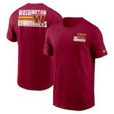 Washington Commanders Blitz Essential T-Shirt | NFL Outlet