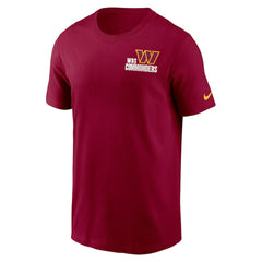 Washington Commanders Blitz Essential T-Shirt | NFL Outlet