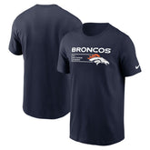 Denver Broncos Division Essential T-Shirt | NFL US