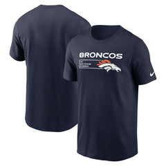 Denver Broncos Division Essential T-Shirt | NFL US