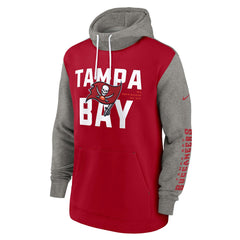 Tampa Bay Buccaneers Fashion Color Block Pullover Hoodie | NFL US