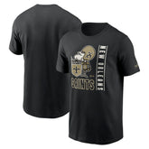 New Orleans Saints Lockup Essential T-Shirt | NFL Near me