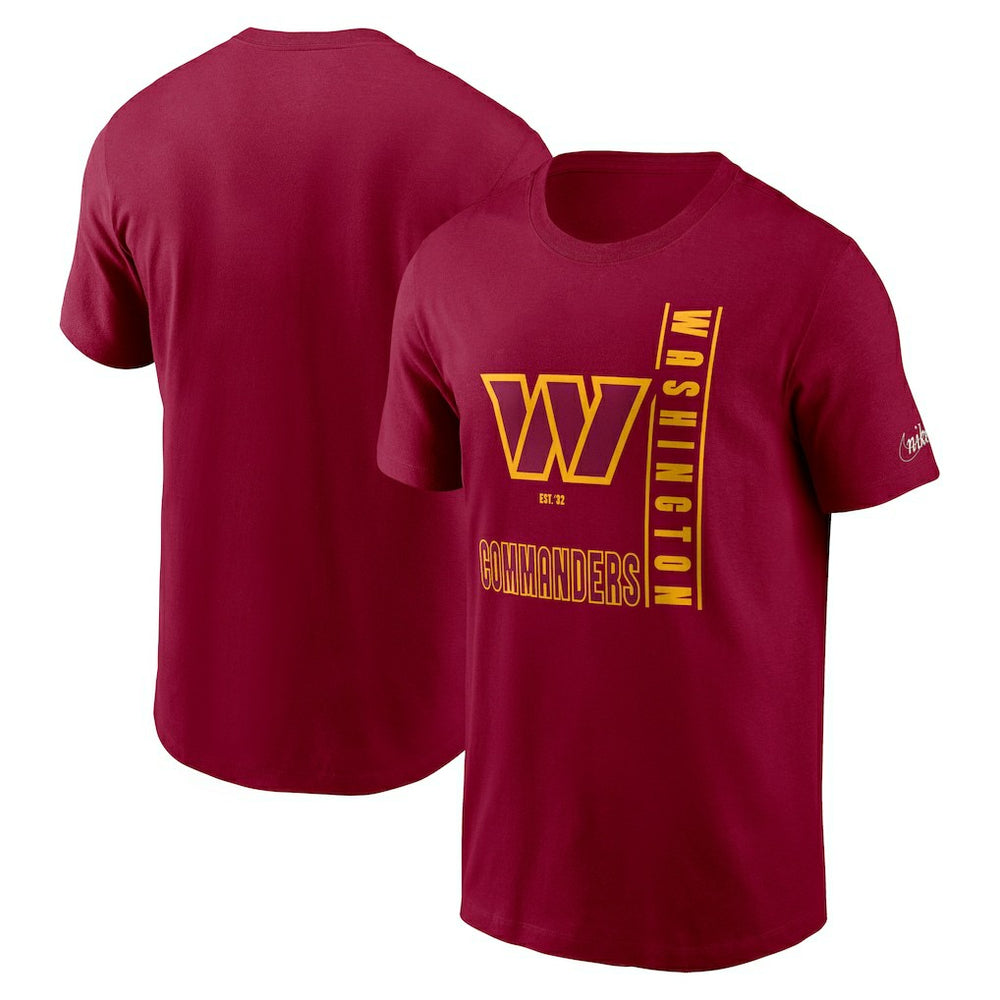 Washington Commanders Lockup Essential T-Shirt | NFL Sale