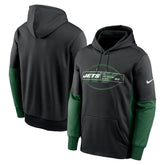 New York Jets Color Block Fleece Performance Pullover Hoodie | NFL Near me