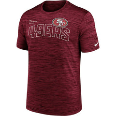 San Francisco 49ers Velocity Arch Performance T-Shirt | NFL Outlet
