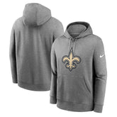 New Orleans Saints Big & Tall Rewind Club Fleece Pullover Hoodie | NFL Outlet