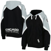 Chicago White Sox Starter Women's Hail Mary Full-Zip Hoodie - MLB Hoodies