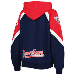 Cleveland Guardians Starter Women's Hail Mary Full-Zip Hoodie - MLB Hoodies
