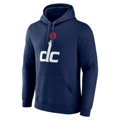 Navy Washington Wizards Alternate Logo Pullover Hoodie | NBA