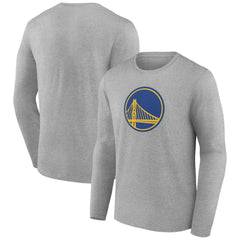 Gray Golden State Warriors Alternate Logo Long Sleeve T-Shirt sale | NBA