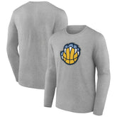 Gray Memphis Grizzlies Alternate Logo Long Sleeve T-Shirt | NBA