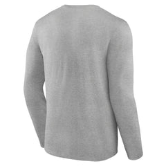 Gray Philadelphia 76ers Alternate Logo Long Sleeve T-Shirt | NBA