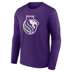 Purple Sacramento Kings Alternate Logo Long Sleeve T-Shirt | NBA
