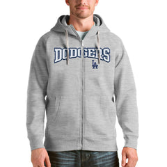Los Angeles Dodgers Antigua Team Logo Victory Full-Zip Hoodie - MLB Hoodies