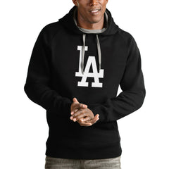 Los Angeles Dodgers Antigua Victory Pullover Team Logo Hoodie - MLB Hoodies